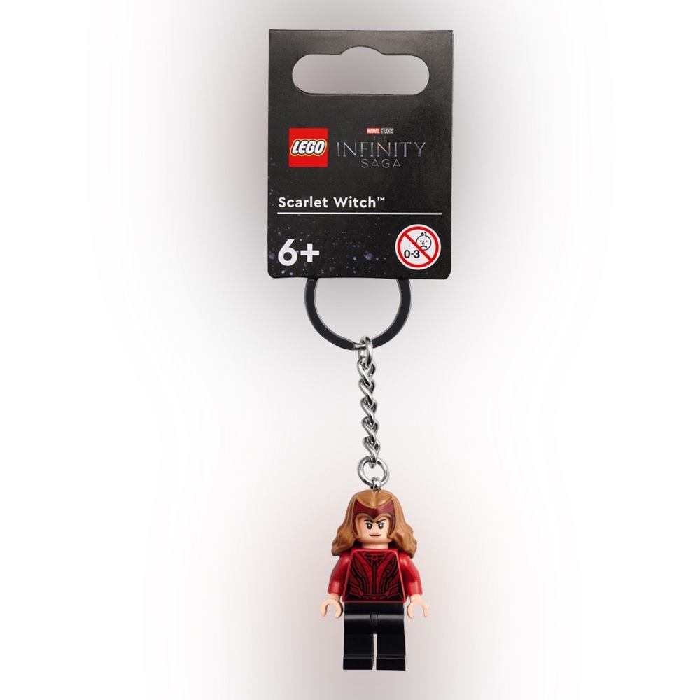 Lego Scarlet Witch Keychain NWT